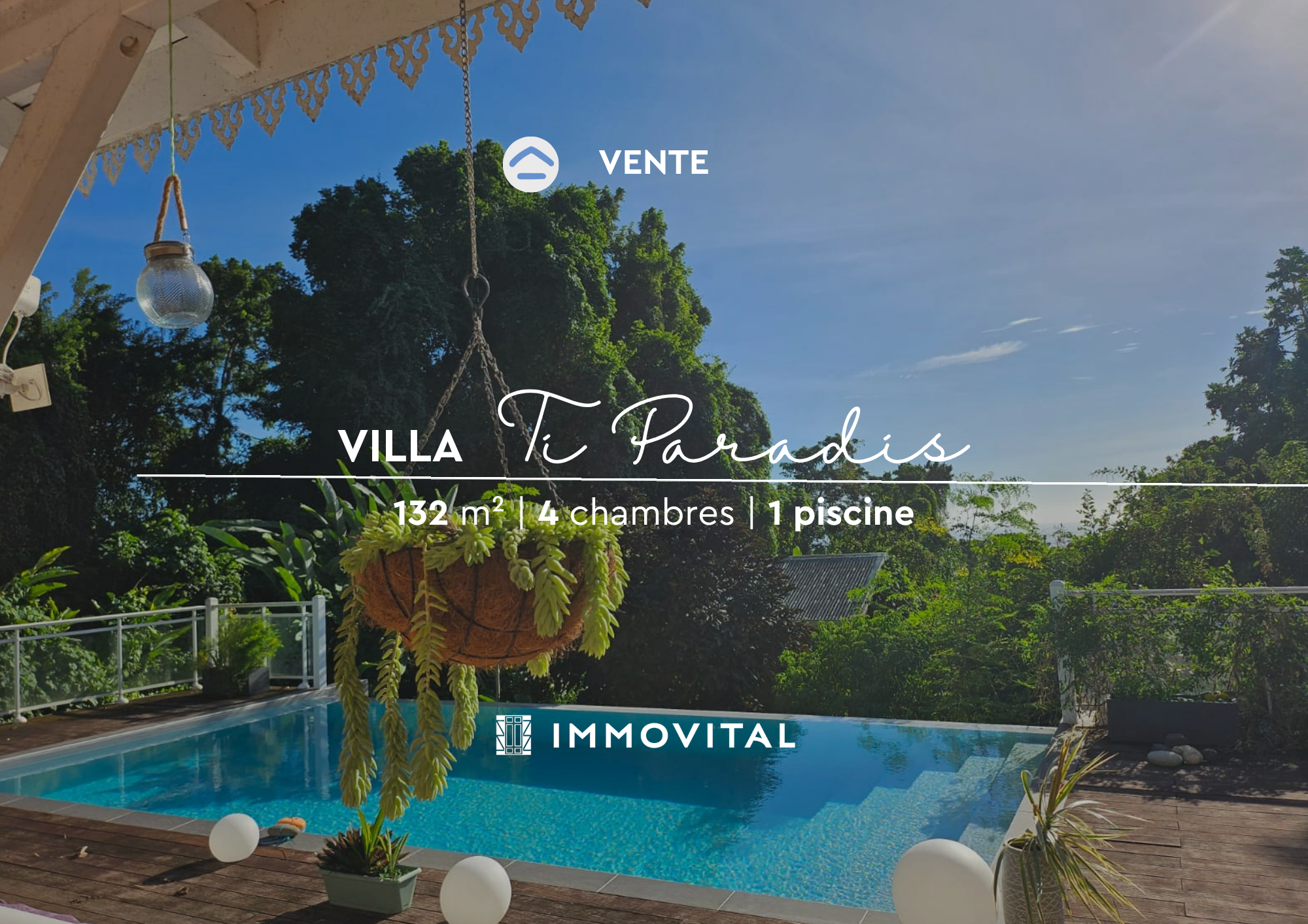 À VENDRE Magnifique Villa F4 avec Piscine à Saint-Claude