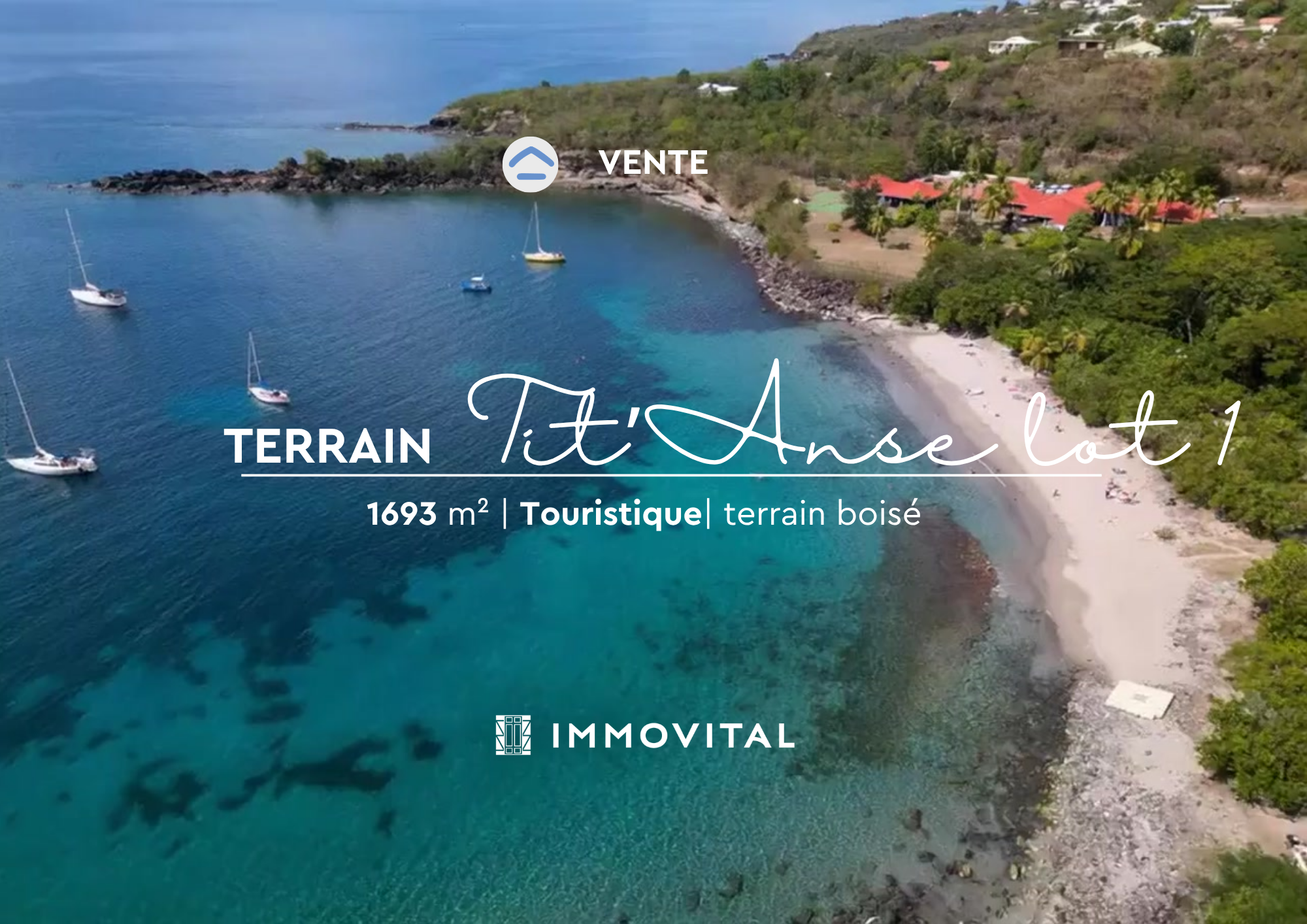 Terrain - Bouillante, Bord de mer