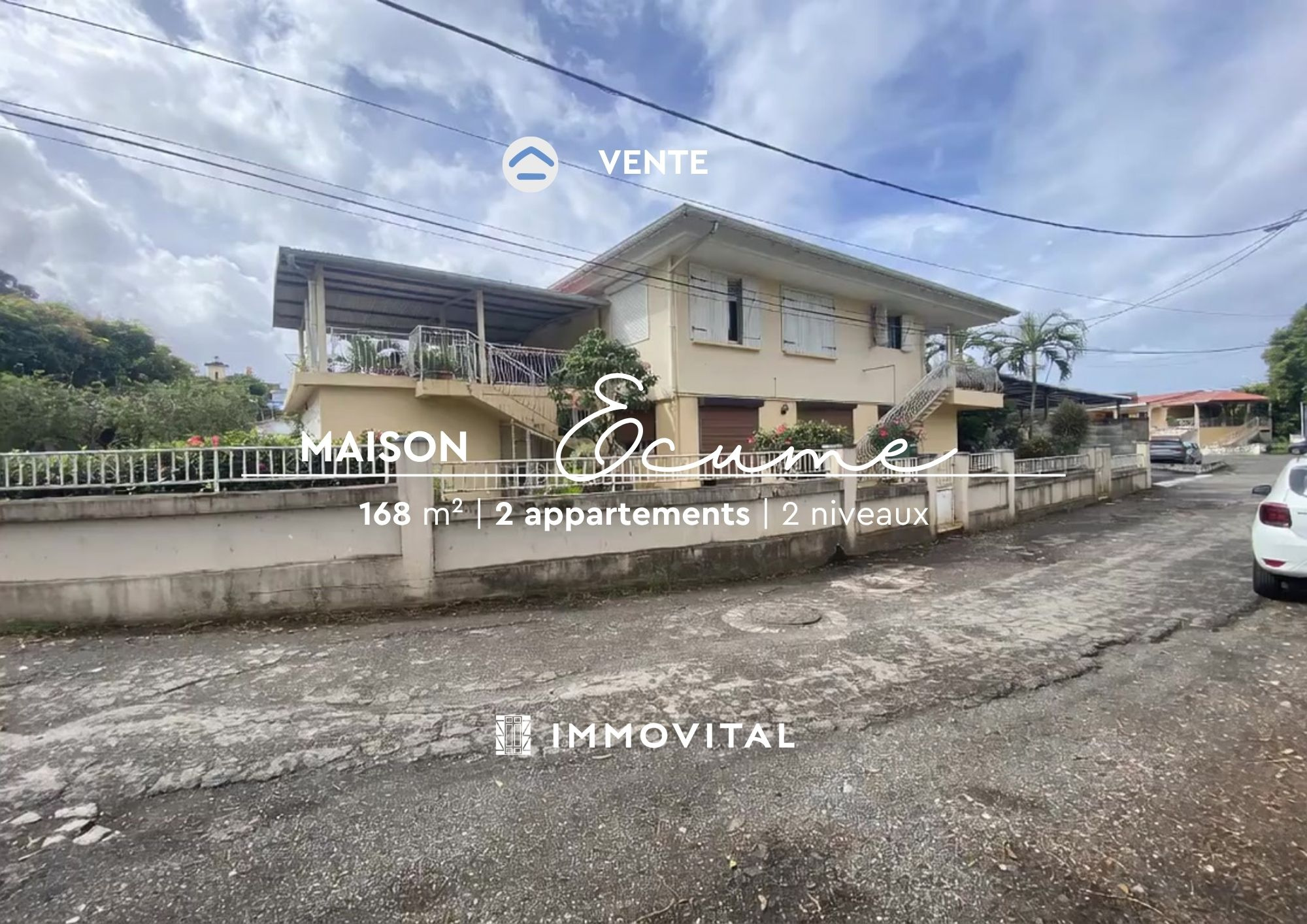 Maison de ville sur deux niveaux - Deux appartements Baill